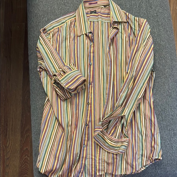 Paul Smith Colorful Striped Fabric Shirt - Picture 2 of 3